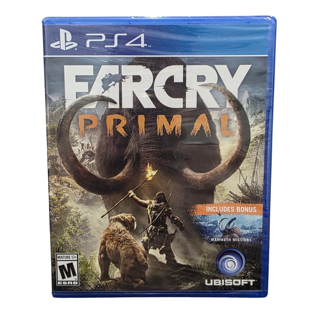 Far Cry Primal PS4 PlayStation 4 Game Ubisoft New Sealed Stone Age Action RPG